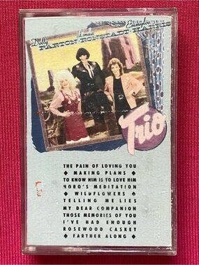 80s - Trio - Dolly Parton - Emmylou Harris - Linda Ronstadt - Cassette Tape